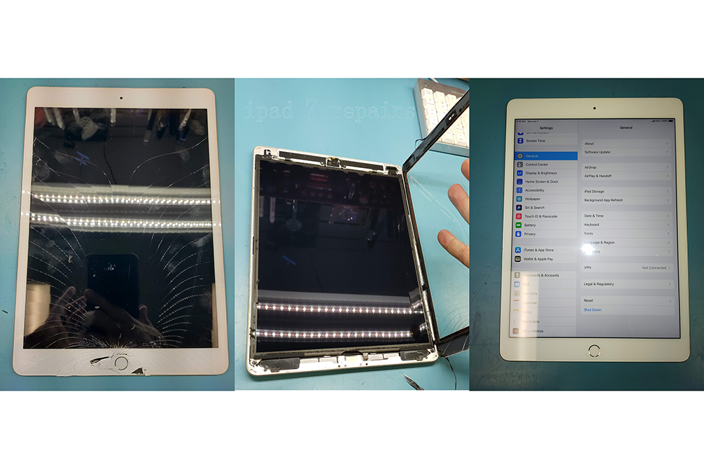 Whats broken? LCD or Digitizer? Thats an IPad Air 2 A1566 : r/ipad